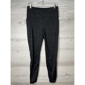 Mondetta Leggings Womens Large Black Camo High Rise Stretch Pocket‎ Yoga Pants